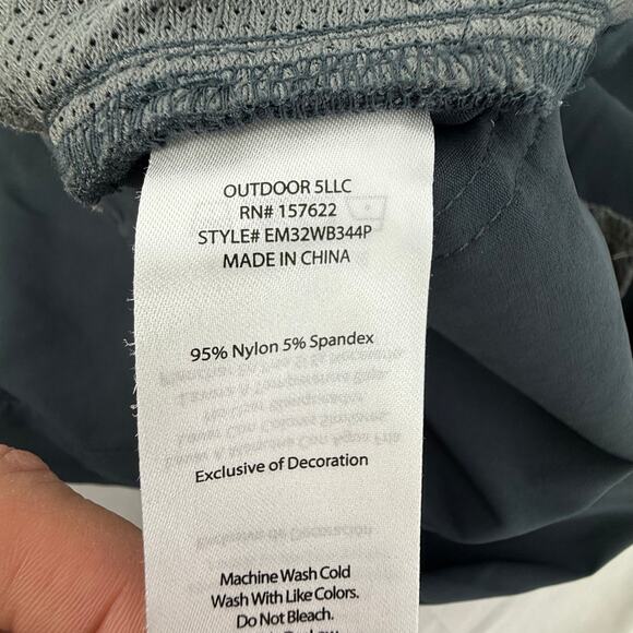 Eddie Bauer Gray Slim Fit Stretch Straight Leg Pants Men’s 30x30 Performance - Picture 6 of 6